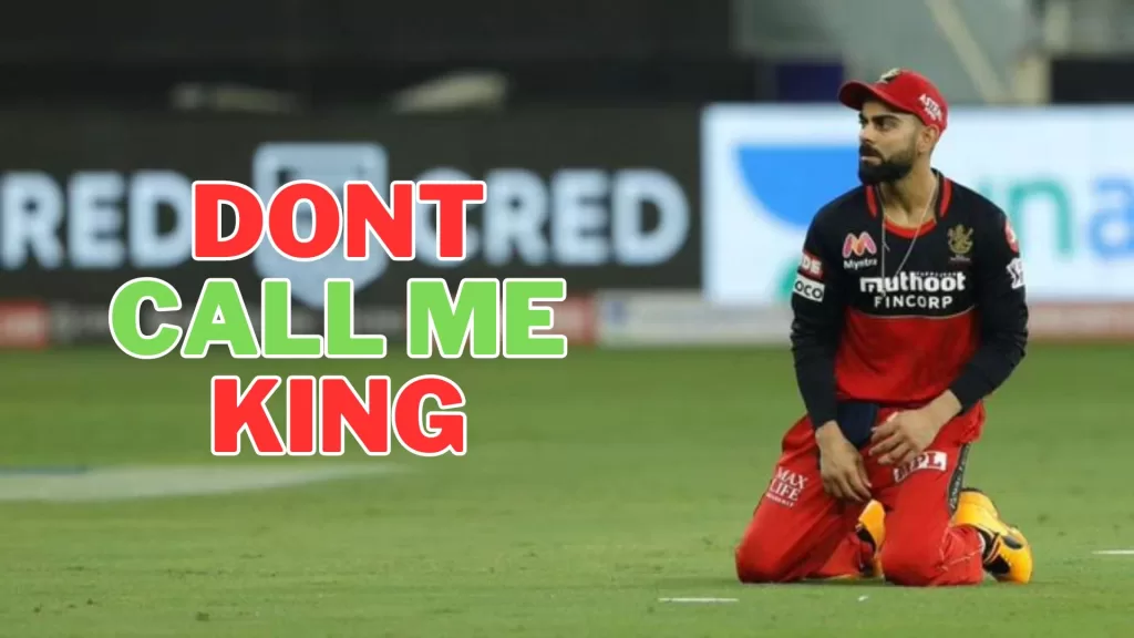 Virat Kohli Shocking Reaction on King Remarks before IPL 2024