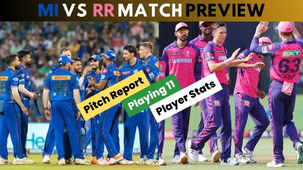 MI vs RR IPL 2024 Match Preview Hindi